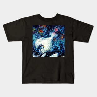 van Gogh Never Saw A Power Level Over 9000 Kids T-Shirt